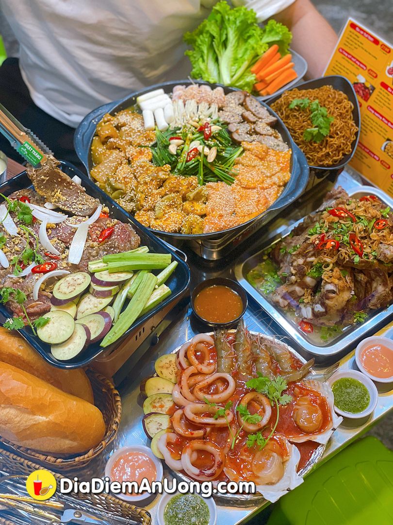 quan nuong super bbq, khao tat cac mon nuong dong nhat nhi khu quan 6 - anh 1