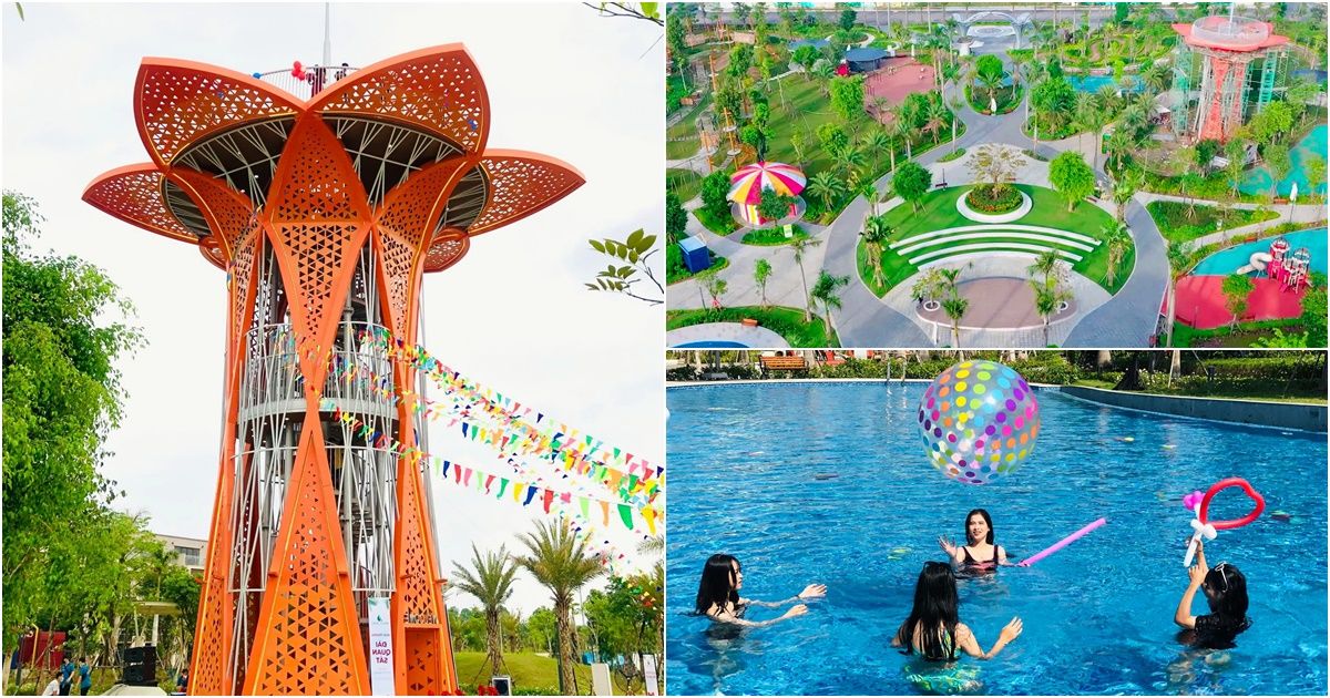 Vui chơi thả cửa tại công viên giải trí đẹp mộng mơ mới toanh ở Đồng Nai