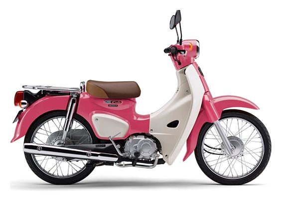 Honda Super Cub bản hồng mộng mơ cuốn hút giới trẻ