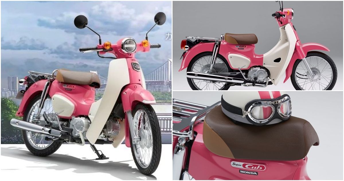 Xuất Hiện Honda Super Cub 50cc Hồng Cute Khiến Các Chị Em Muốn Chốt đơn Liền 5788