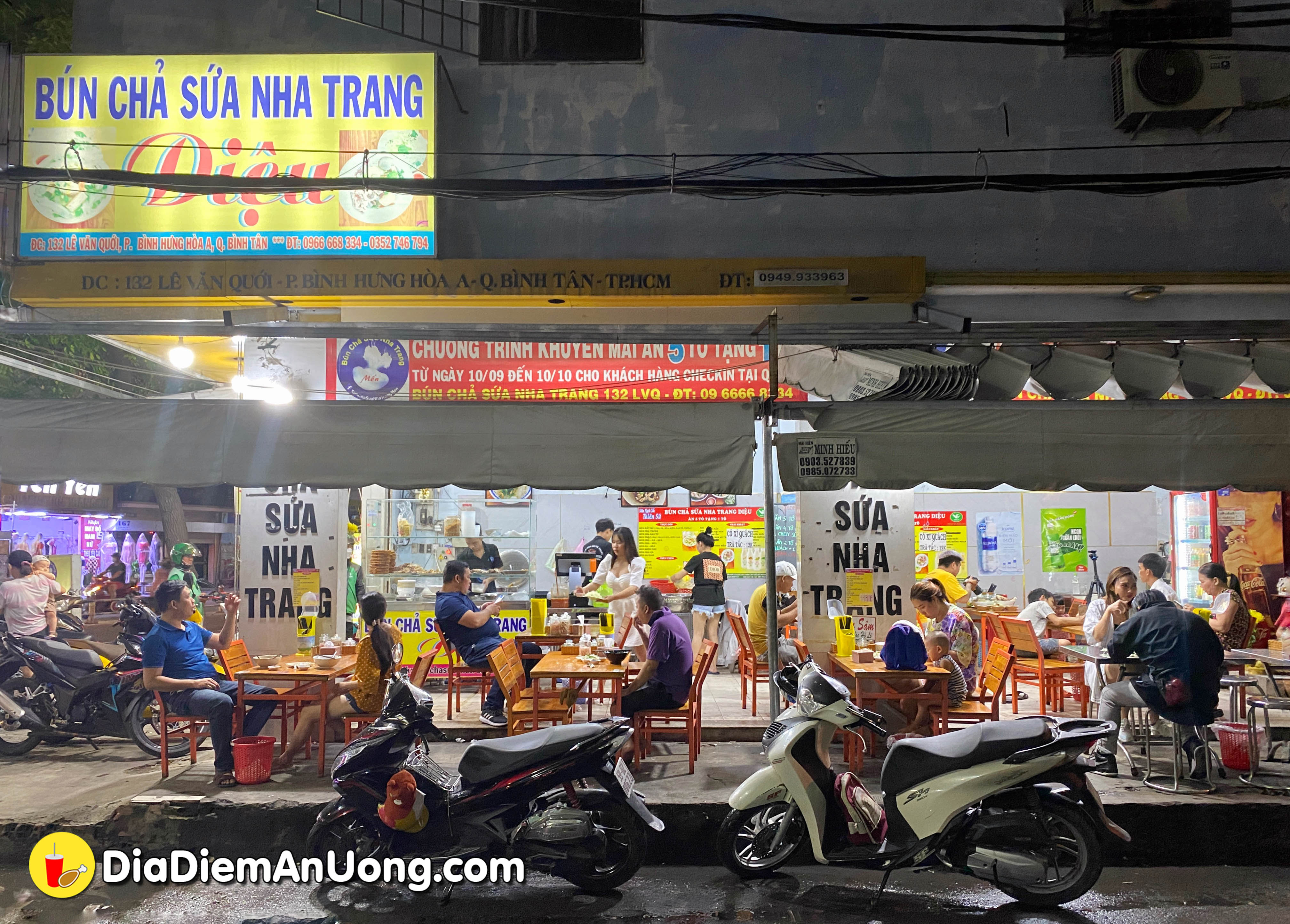 choang vang to bun cha sua nha trang khong lo full topping lan dau xuat hien o ben binh tan - anh 19