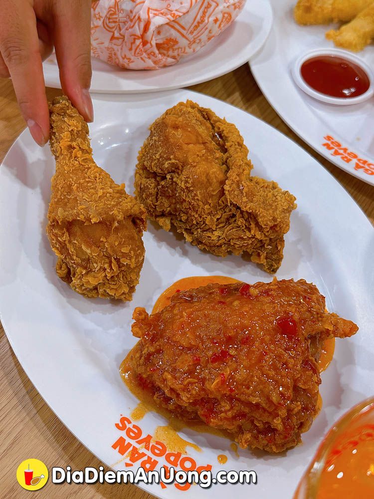 chot don combo ga popeyes - rinh ngay ly doi mau ve tay - anh 4