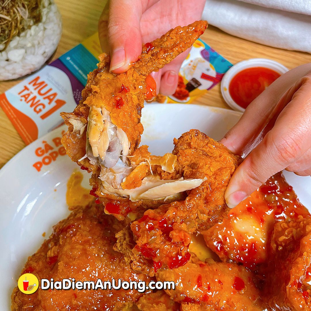 chot don combo ga popeyes - rinh ngay ly doi mau ve tay - anh 8