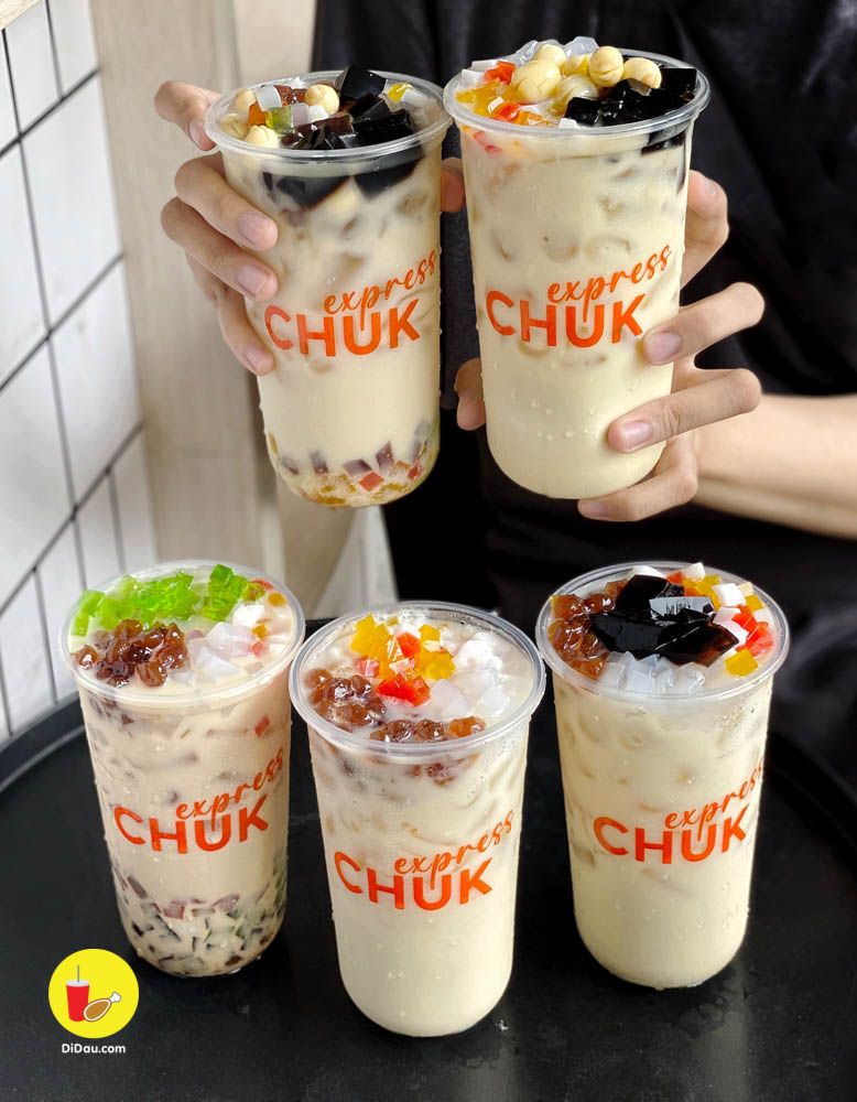 toi cong chuyen voi chuk express khi mua tra oolong sua full topping, tra gao sua full topping ma gia chi 35k  - anh 10