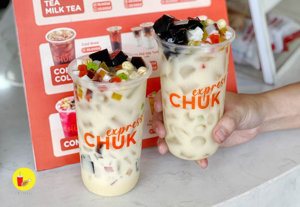 toi cong chuyen voi chuk express khi mua tra oolong sua full topping, tra gao sua full topping ma gia chi 35k  - anh 13