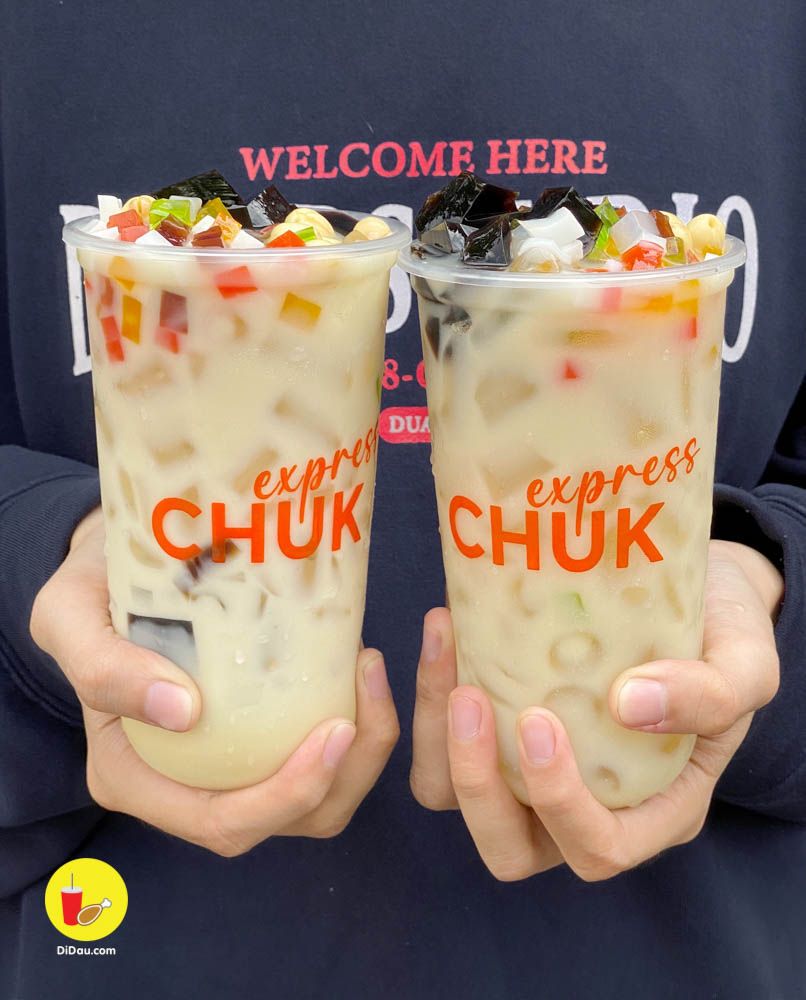 toi cong chuyen voi chuk express khi mua tra oolong sua full topping, tra gao sua full topping ma gia chi 35k  - anh 14