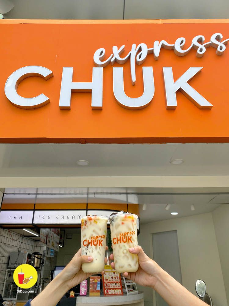 toi cong chuyen voi chuk express khi mua tra oolong sua full topping, tra gao sua full topping ma gia chi 35k  - anh 4