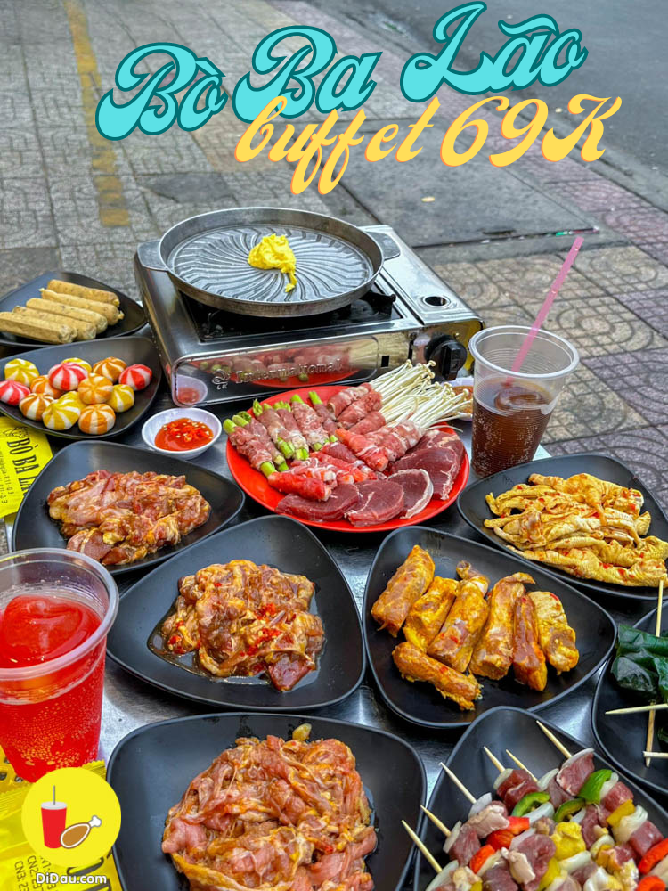 Bữa tiệc buffet bò nướng chỉ 69K, ngon - rẻ nhất năm gọi tên Bò Ba Lão - ảnh 1 bua tiec buffet bo nuong chi 69k, ngon - re nhat nam goi ten bo ba lao - anh 1